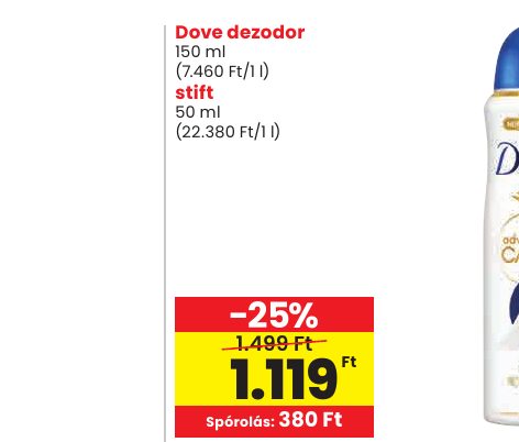 Dove dezodor
