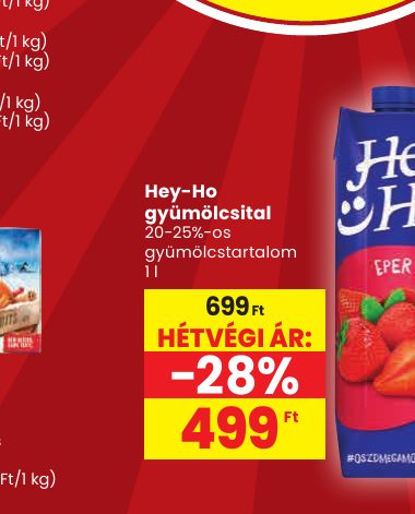 Hey-Ho gyümölcsital