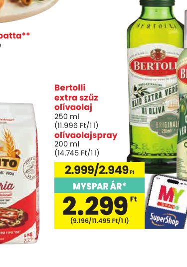 Bertolli extra szűz olívaolaj