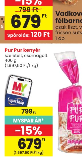 Pur Pur kenyér