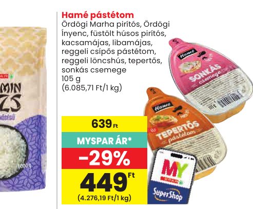 Hamé pástétom