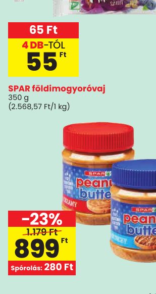 SPAR földimogyoróvaj