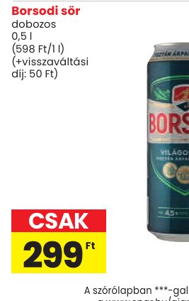 Borsodi sör