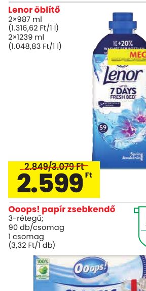 Lenor öblítő