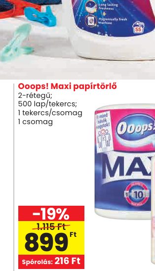 Ooops! Maxi papírtörlő
