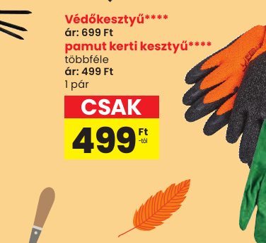 Védőkesztyű****