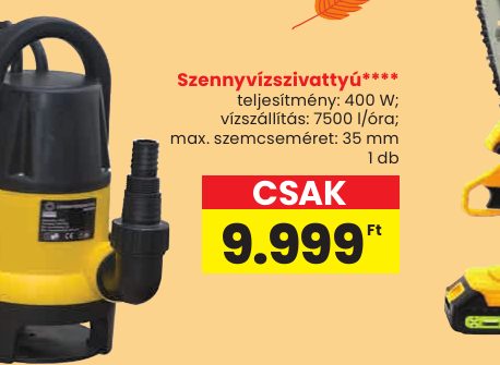Szennyvízszivattyú****