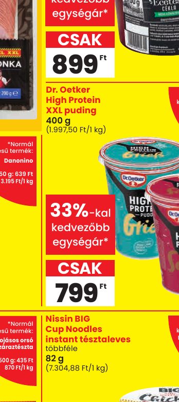 Dr. Oetker High Protein XXL puding 400 g