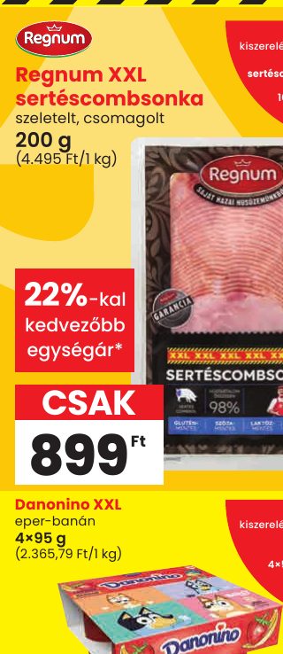 Regnum XXL sertéscombsonka
