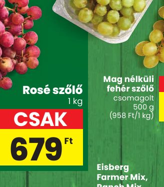 Rosé szőlő