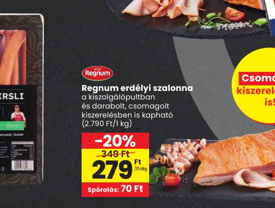 Regnum erdélyi szalonna