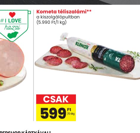 Kometa téliszalámi**