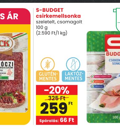 S-BUDGET csirkemellsonka