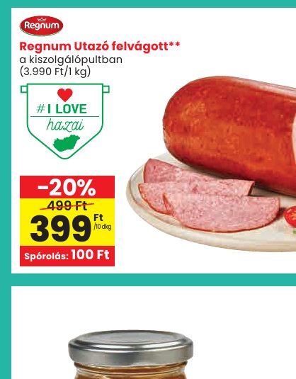 Regnum Utazó felvágott**
