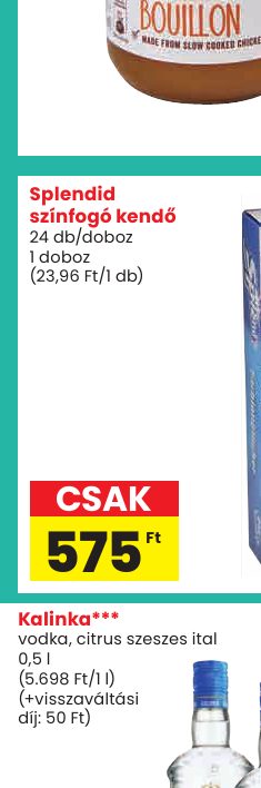 Splendid színfogó kendő