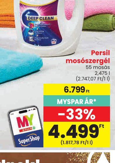 Persil mosószergél