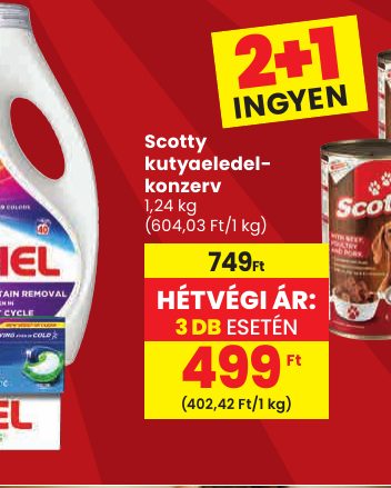 Scotty kutyaeledel- konzerv