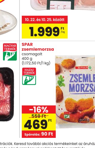 SPAR zsemlemorzsa