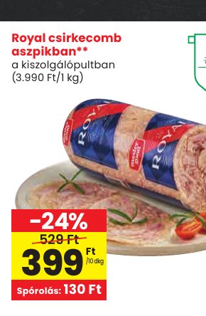 Royal csirkecomb aszpikban**