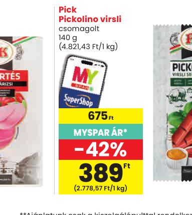 Pick Pickolino virsli