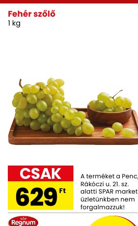 Fehér szőlő