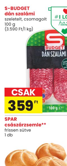 S-BUDGET dán szalámi