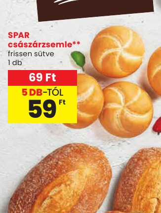 SPAR császárzsemle**