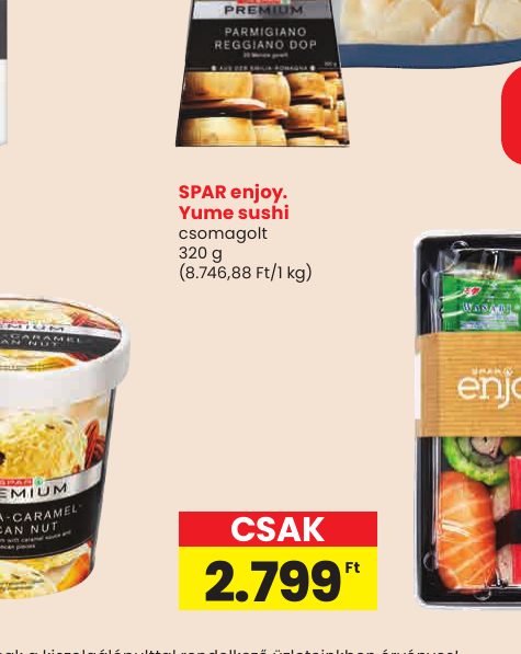 SPAR enjoy. Yume sushi