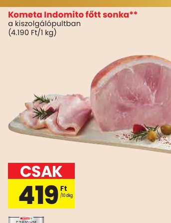 Kometa Indomito főtt sonka**