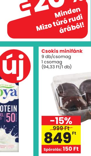 Csokis minifánk
