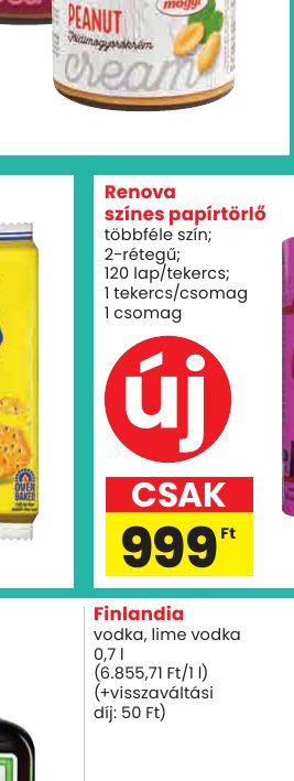 Renova színes papírtörlő