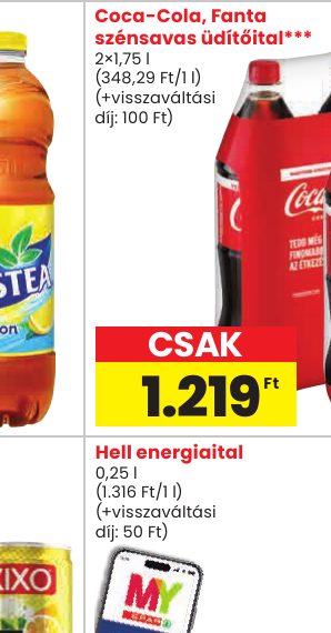 Coca-Cola, Fanta szénsavas üdítőital***