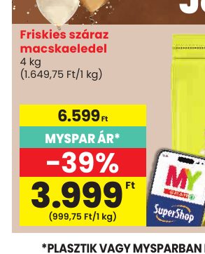 Friskies száraz macskaeledel