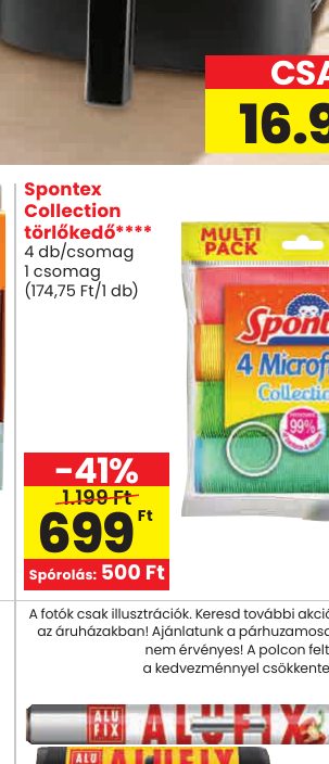 Spontex Collection törlőkedő****