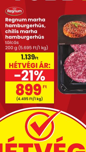 Regnum marha hamburgerhús, chilis marha hamburgerhús