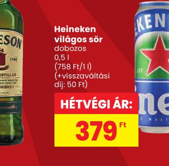 Heineken világos sör