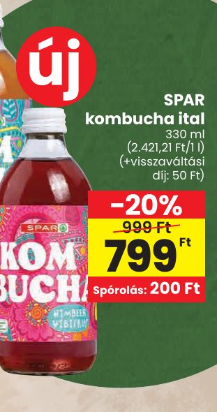 SPAR kombucha ital