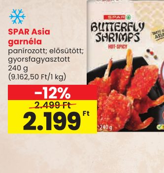 SPAR Asia garnéla
