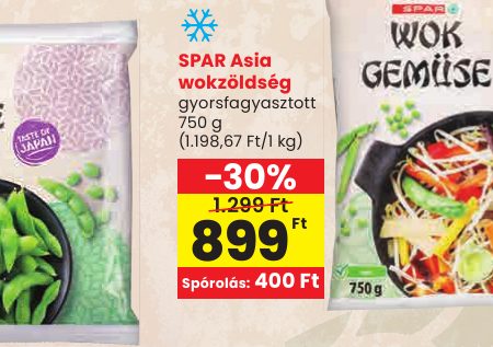 SPAR Asia wokzöldség