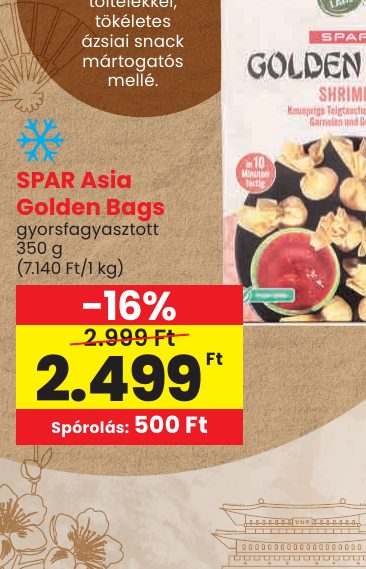 SPAR Asia Golden Bags