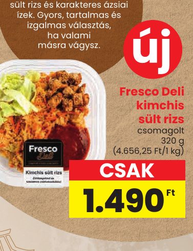 Fresco Deli kimchis sült rizs