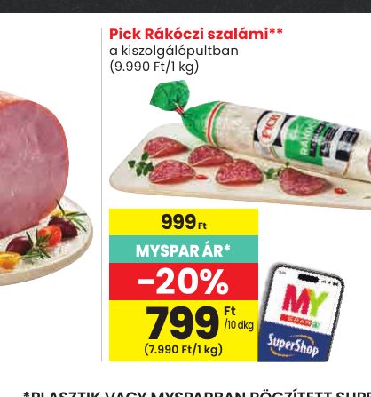 Pick Rákóczi szalámi**