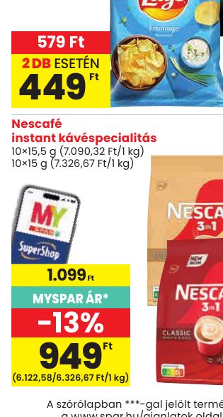 Nescafé instant kávéspecialitás
