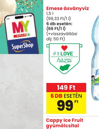 Emese ásványvíz