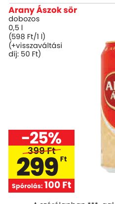 Arany Ászok sör