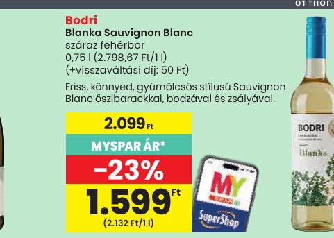 Friss, könnyed, gyümölcsös stílusú Sauvignon Blanc őszibarackkal, bodzával és zsályával.