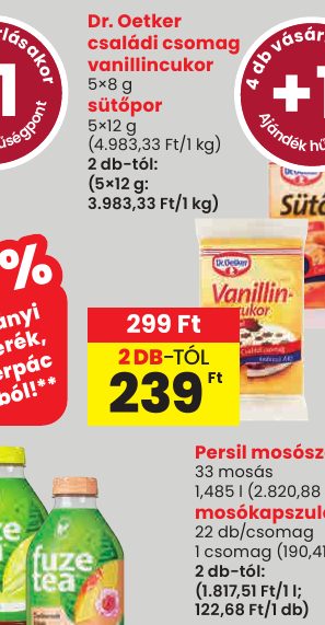 Dr. Oetker családi csomag vanillincukor