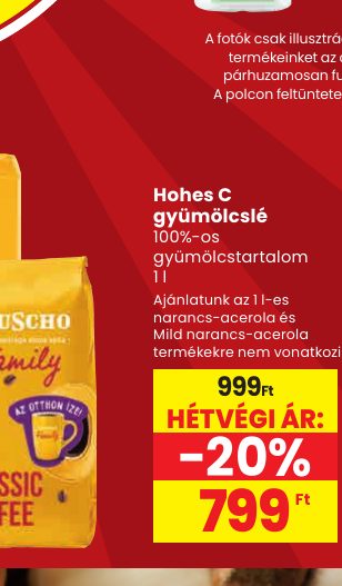 Hohes C gyümölcslé