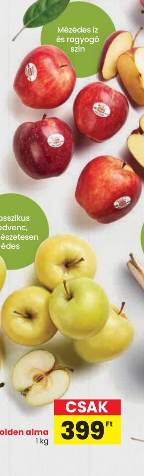 Mézédes íz és ragyogó szín