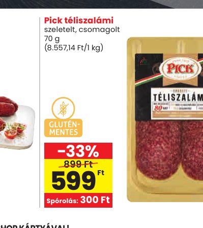 Pick téliszalámi